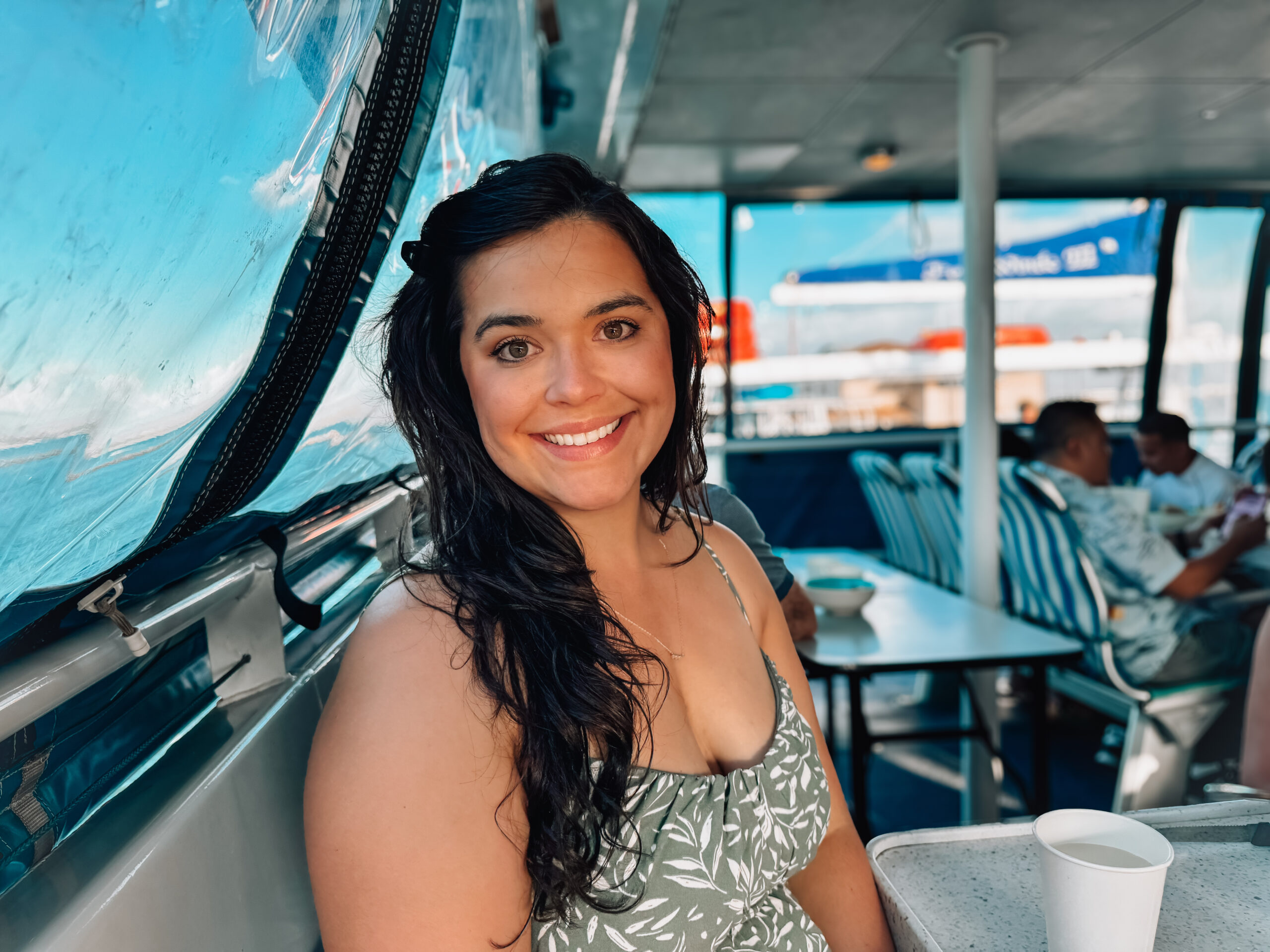 Golden hour on the dinner cruise