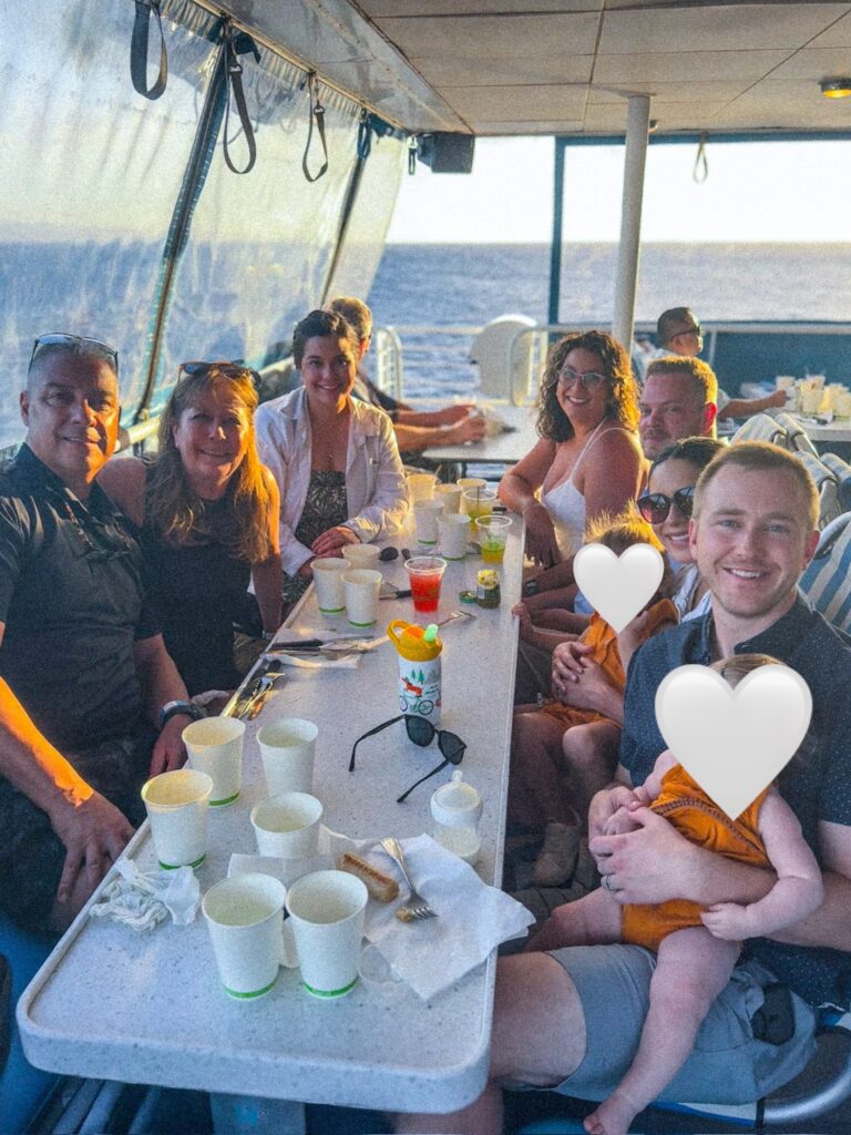 Family picture on the dinner cruise!